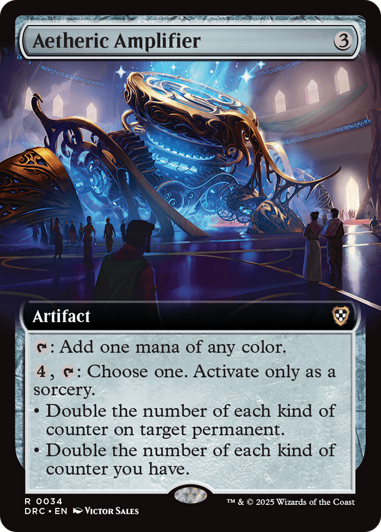 Aetheric Amplifier (Extended Art) [Aetherdrift Commander] - Trinity Hobby