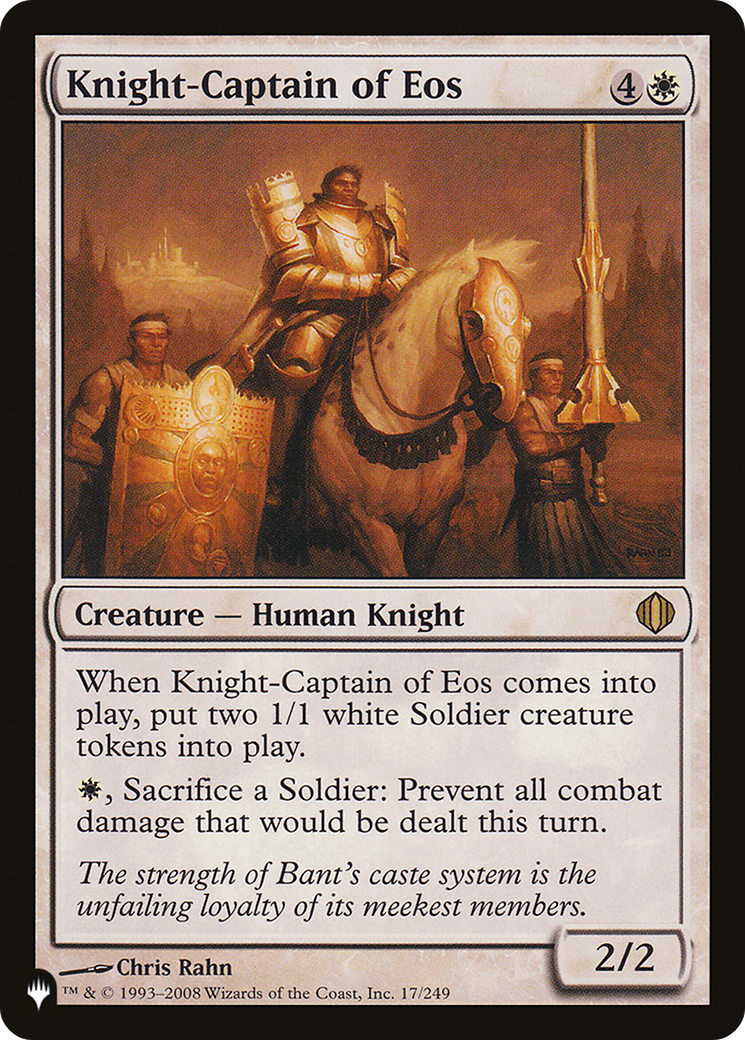 Knight-Captain of Eos [The List] - Trinity Hobby