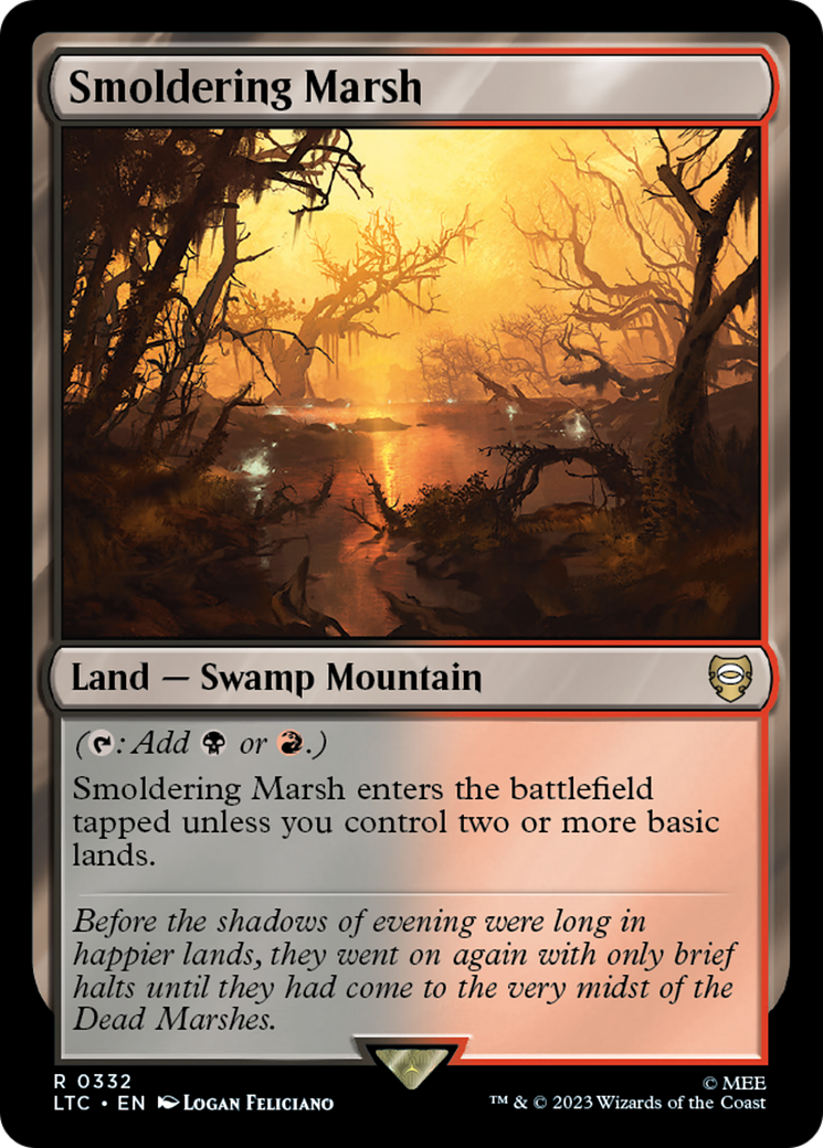 Smoldering Marsh [The Lord of the Rings: Tales of Middle-Earth Commander] - Trinity Hobby