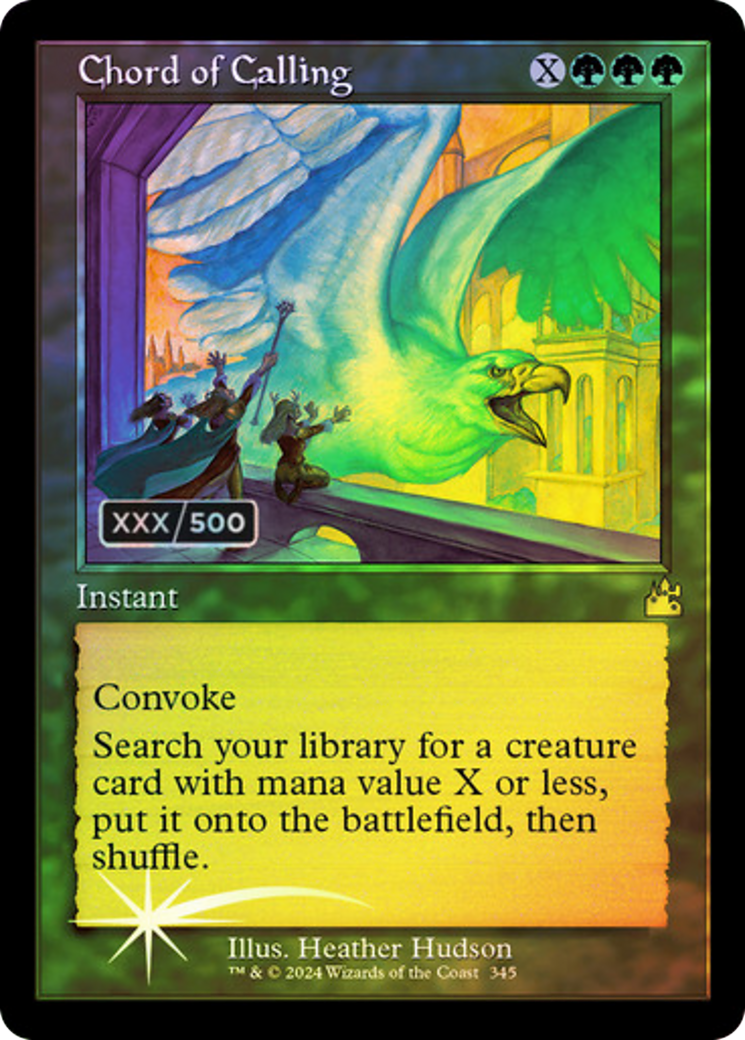 Chord of Calling (Retro) (Serialized) [Ravnica Remastered] - Trinity Hobby
