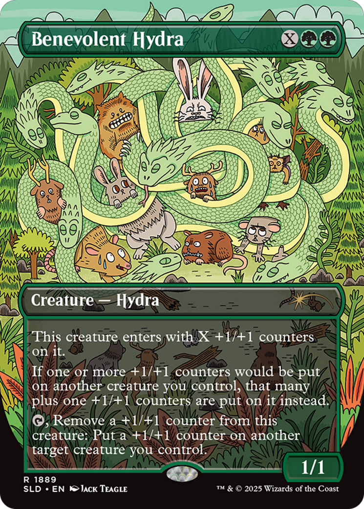 Benevolent Hydra (Rainbow Foil) [Secret Lair Drop Series] - Trinity Hobby
