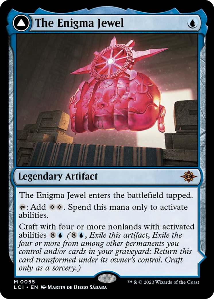 The Enigma Jewel // Locus of Enlightenment [The Lost Caverns of Ixalan] - Trinity Hobby