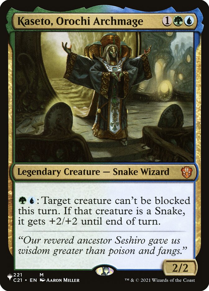 Kaseto, Orochi Archmage [The List] - Trinity Hobby