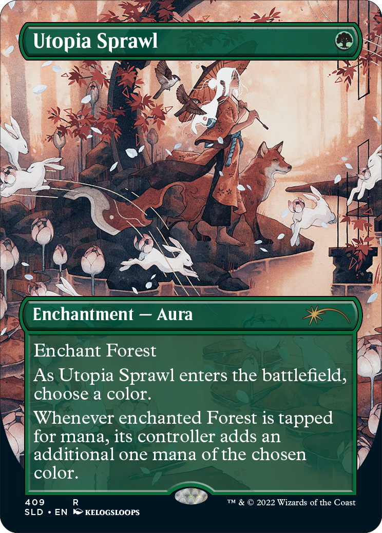 Utopia Sprawl (Borderless) [Secret Lair Drop Series] - Trinity Hobby