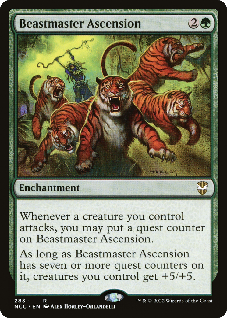 Beastmaster Ascension [Streets of New Capenna Commander] - Trinity Hobby