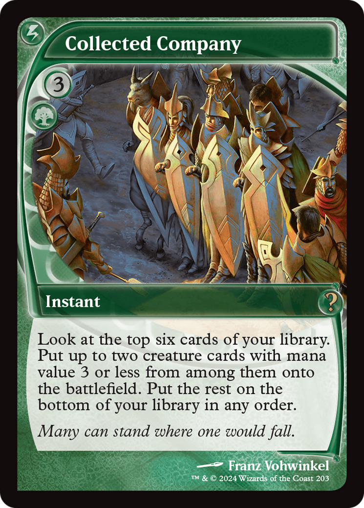 Collected Company (Future Sight) [Mystery Booster 2] - Trinity Hobby