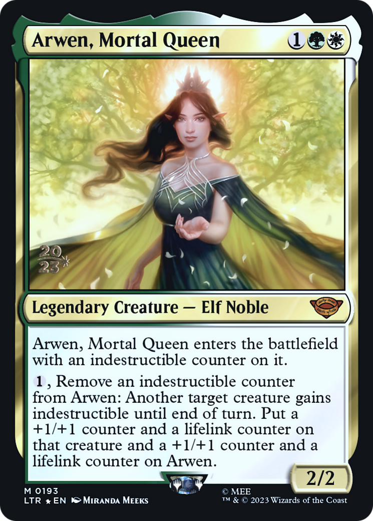 Arwen, Mortal Queen [The Lord of the Rings: Tales of Middle-Earth Prerelease Promos] - Trinity Hobby