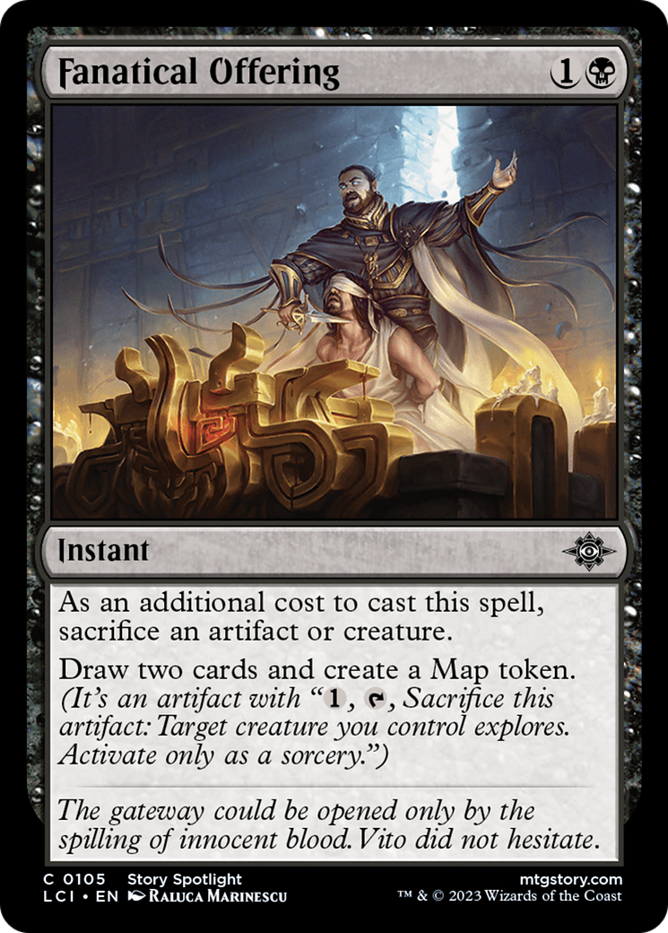 Fanatical Offering [The Lost Caverns of Ixalan] - Trinity Hobby