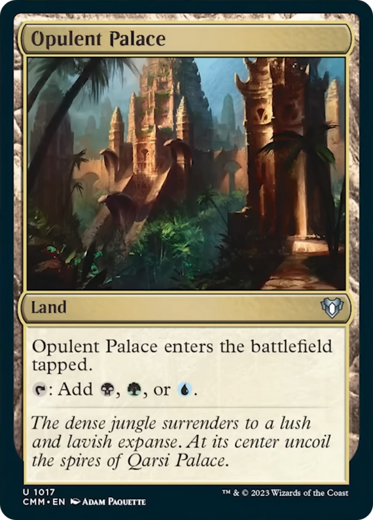 Opulent Palace [Commander Masters] - Trinity Hobby