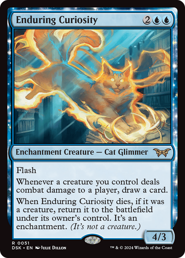 Enduring Curiosity [Duskmourn: House of Horror] - Trinity Hobby