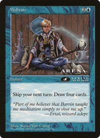 Meditate (4th Place) (Oversized) [Oversize Cards] - Trinity Hobby