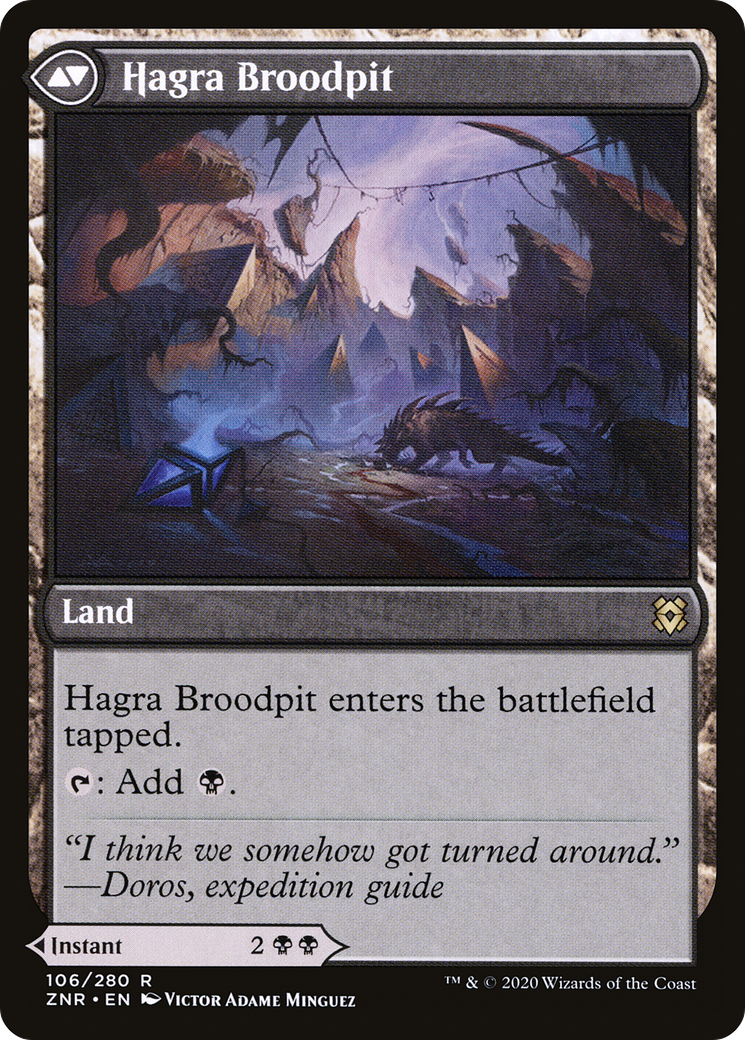 Hagra Mauling // Hagra Broodpit [Secret Lair: From Cute to Brute] - Trinity Hobby