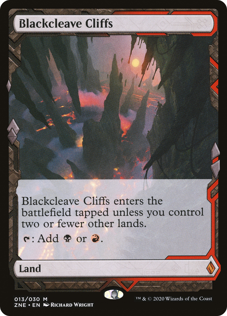 Blackcleave Cliffs (Expeditions) [Zendikar Rising Expeditions] - Trinity Hobby