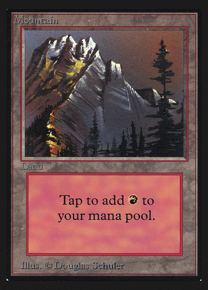 Mountain (Snow Top / Highest Point on Left) [Collectors' Edition] - Trinity Hobby