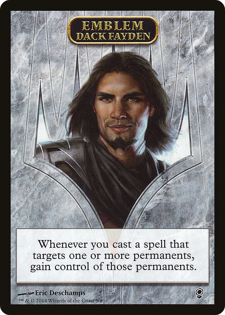 Dack Fayden Emblem [Conspiracy Tokens] - Trinity Hobby