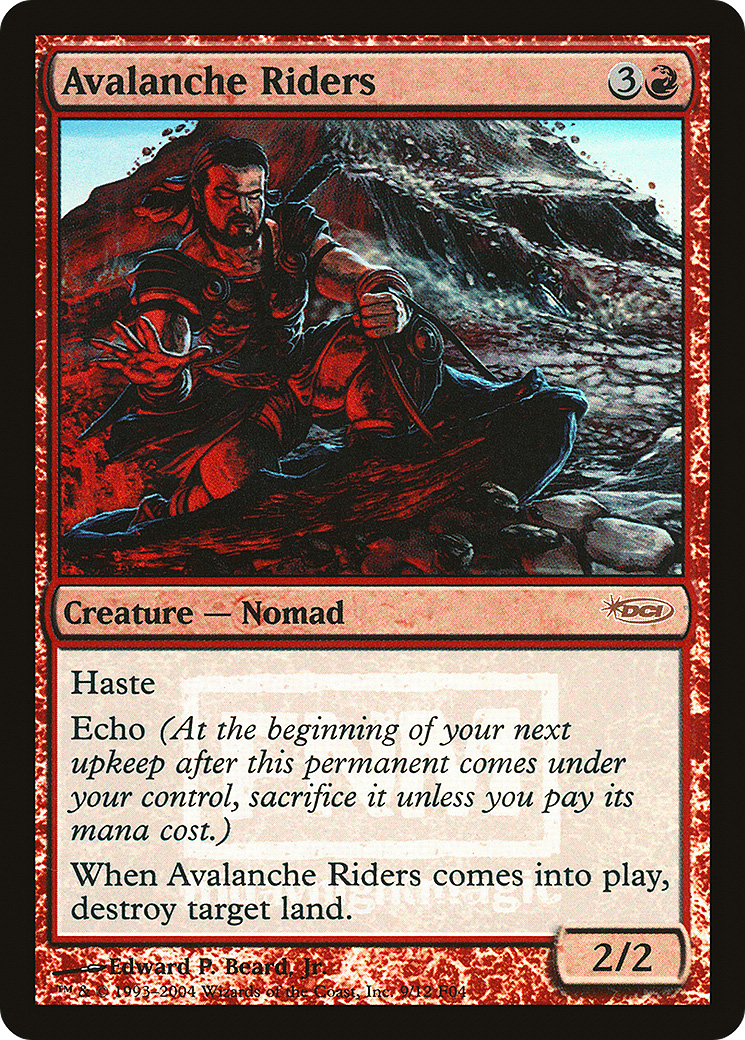 Avalanche Riders [Friday Night Magic 2004] - Trinity Hobby
