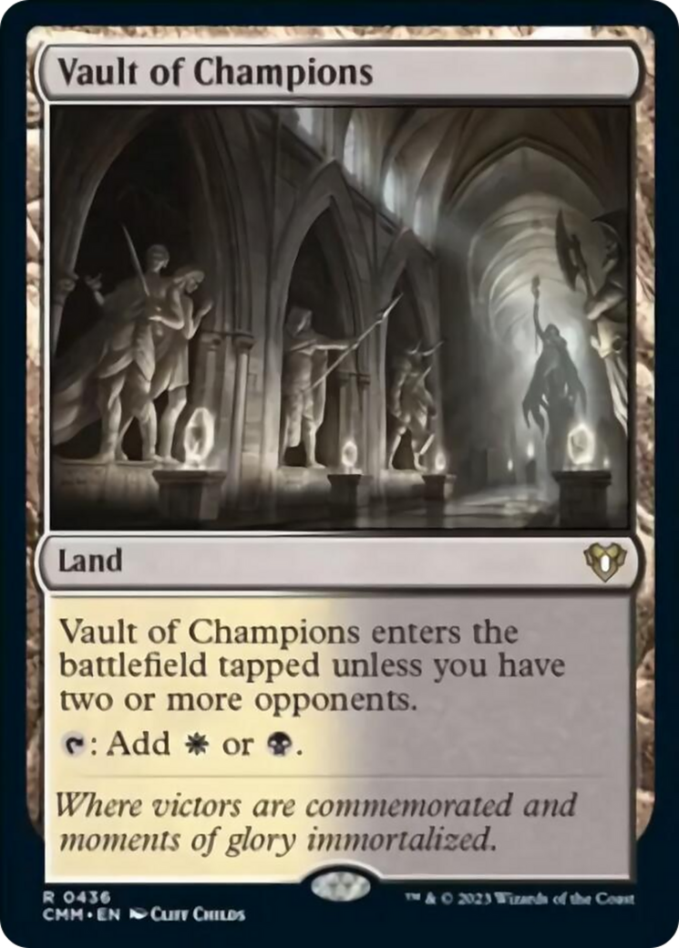 Vault of Champions [Commander Masters] - Trinity Hobby