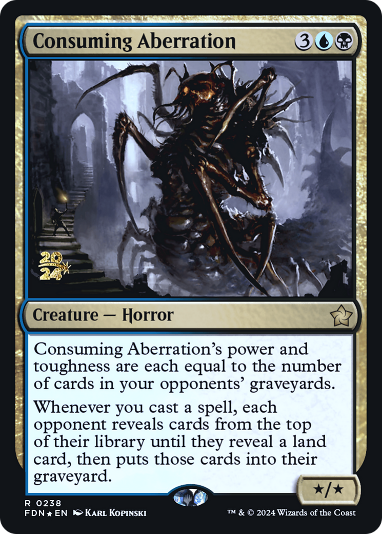 Consuming Aberration [Foundations Prerelease Promos] - Trinity Hobby