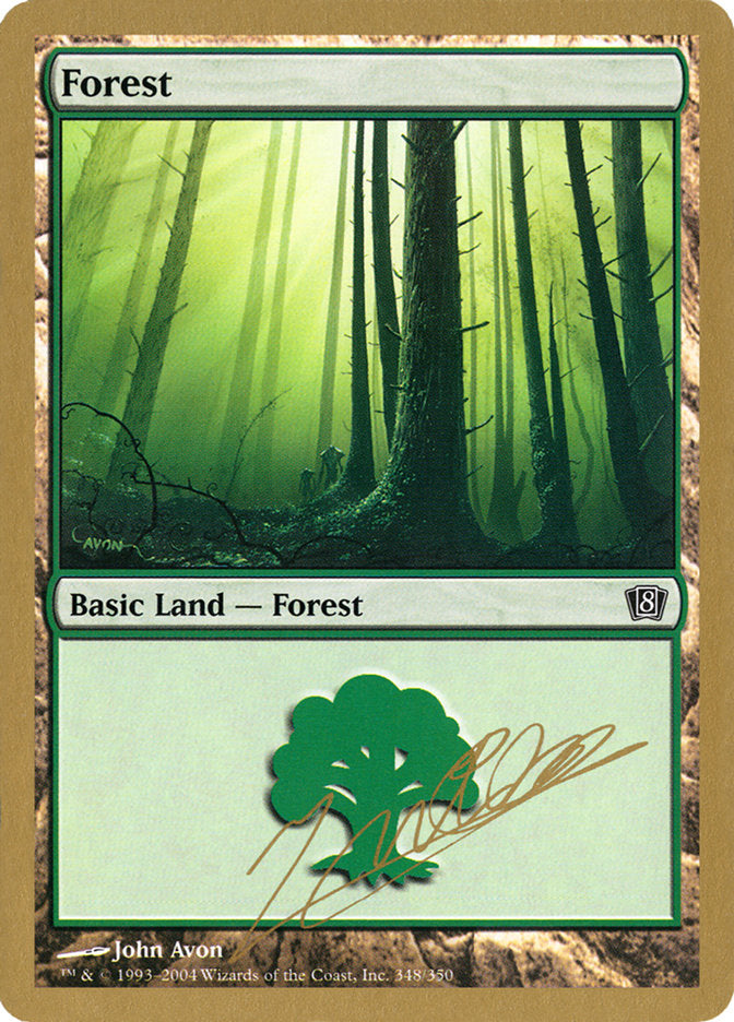 Forest (jn348) (Julien Nuijten) [World Championship Decks 2004] - Trinity Hobby