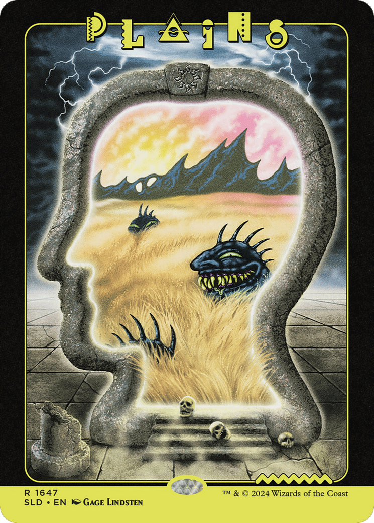 Plains  [Foil]  (SLD-1647) - [Secret Lair Drop] - Trinity Hobby