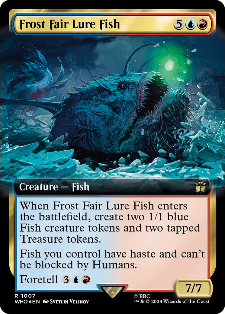 Frost Fair Lure Fish (Extended Art) (Surge Foil) [Doctor Who] - Trinity Hobby