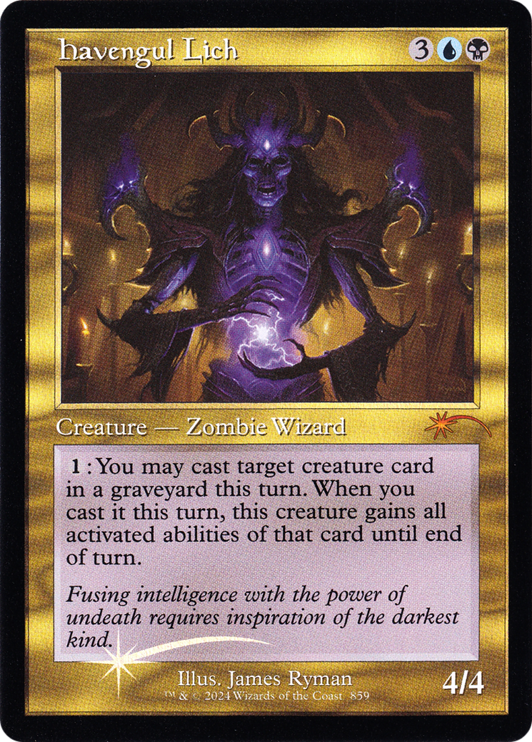 Havengul Lich (Retro Frame) (SLD-859) - [Secret Lair Drop Series] Foil
