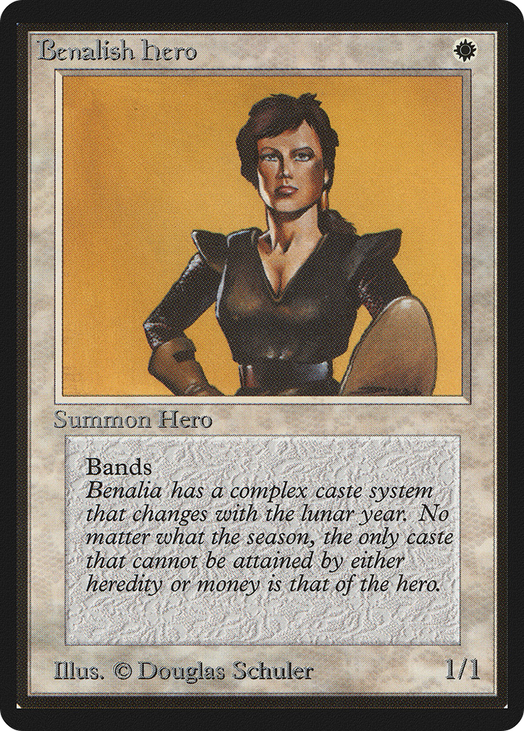 Benalish Hero [Beta Edition] - Trinity Hobby