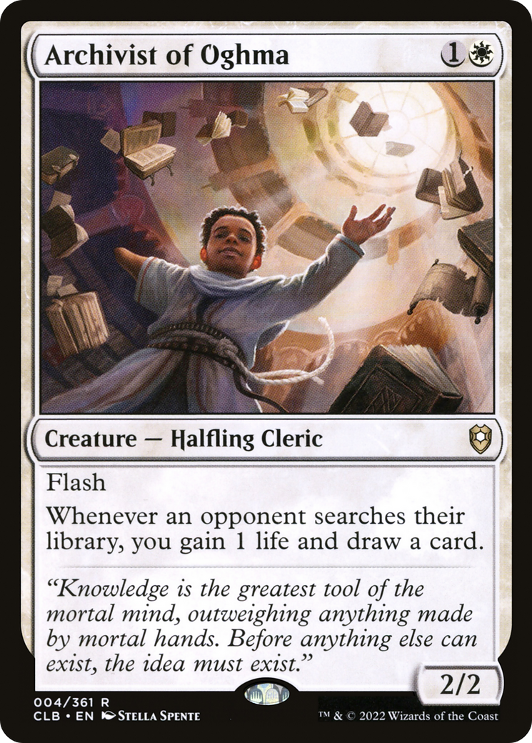 Archivist of Oghma [Commander Legends: Battle for Baldur's Gate] - Trinity Hobby