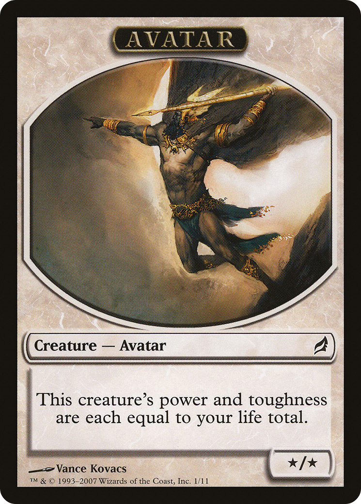 Avatar Token [Lorwyn Tokens] - Trinity Hobby