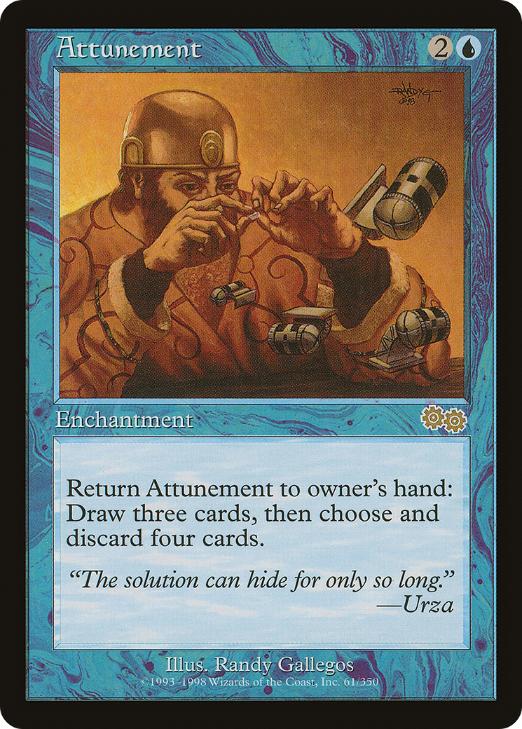 Attunement [Urza's Saga] - Trinity Hobby