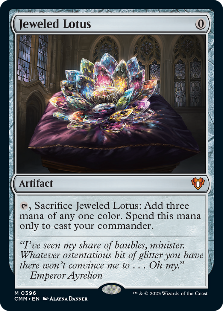 Jeweled Lotus [Commander Masters] - Trinity Hobby