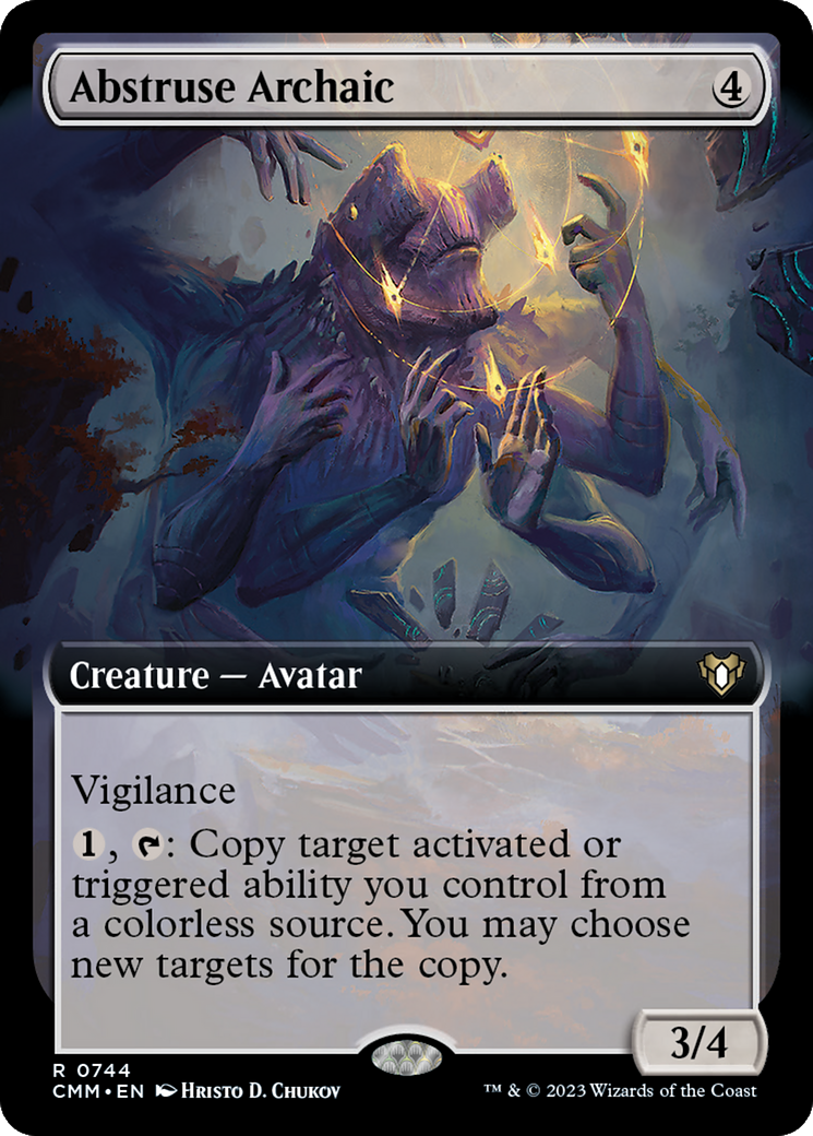 Abstruse Archaic (Extended Art) [Commander Masters] - Trinity Hobby