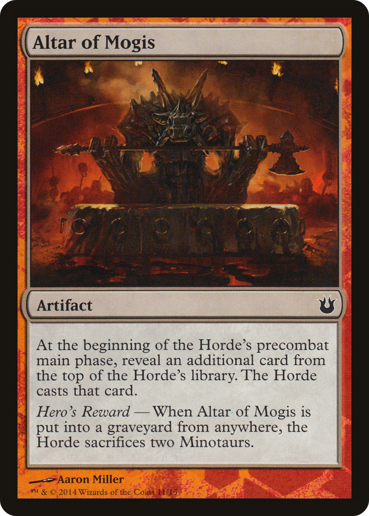 Altar of Mogis [Born of the Gods Battle the Horde] - Trinity Hobby