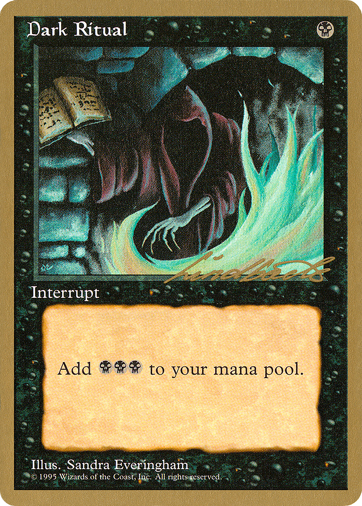 Dark Ritual (Leon Lindback) [Pro Tour Collector Set] - Trinity Hobby