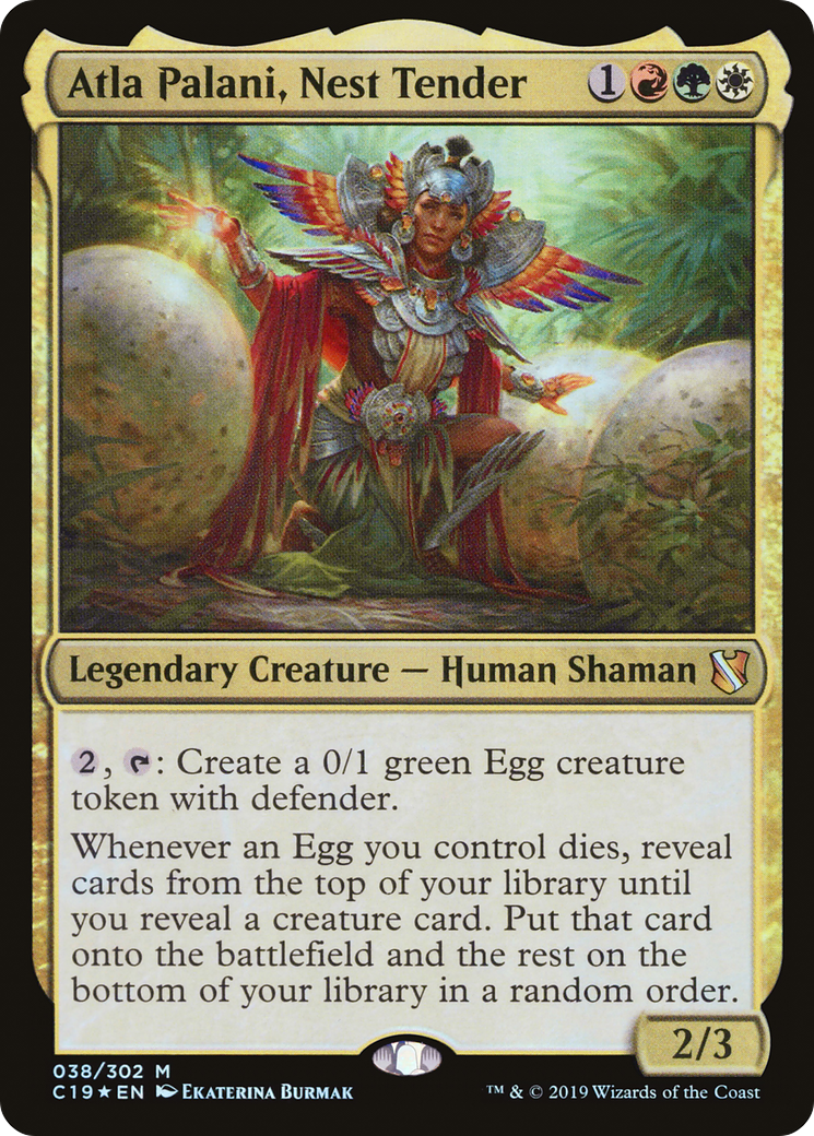 Atla Palani, Nest Tender [Commander 2019] - Trinity Hobby