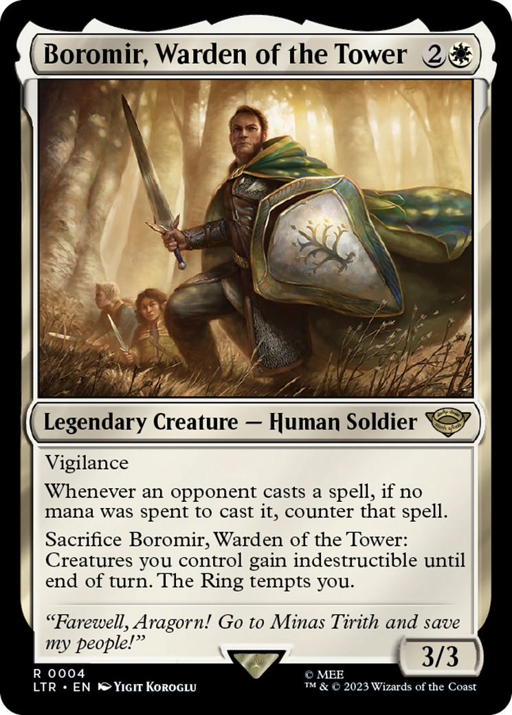 Boromir, Warden of the Tower [The Lord of the Rings: Tales of Middle-Earth] - Trinity Hobby