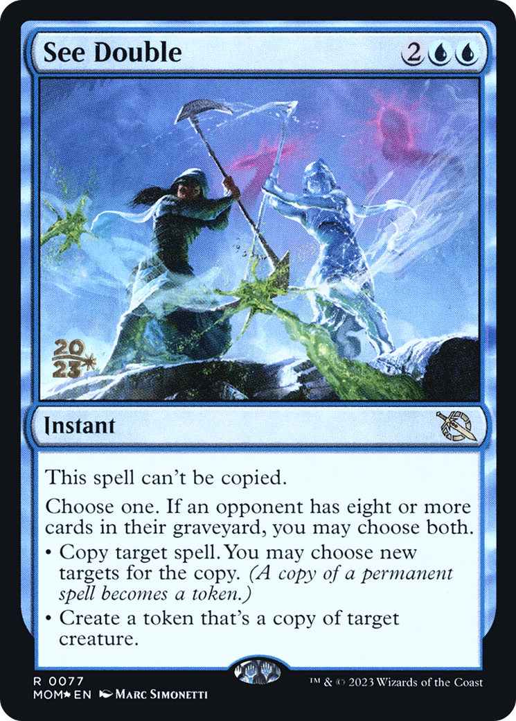 See Double [March of the Machine Prerelease Promos] - Trinity Hobby