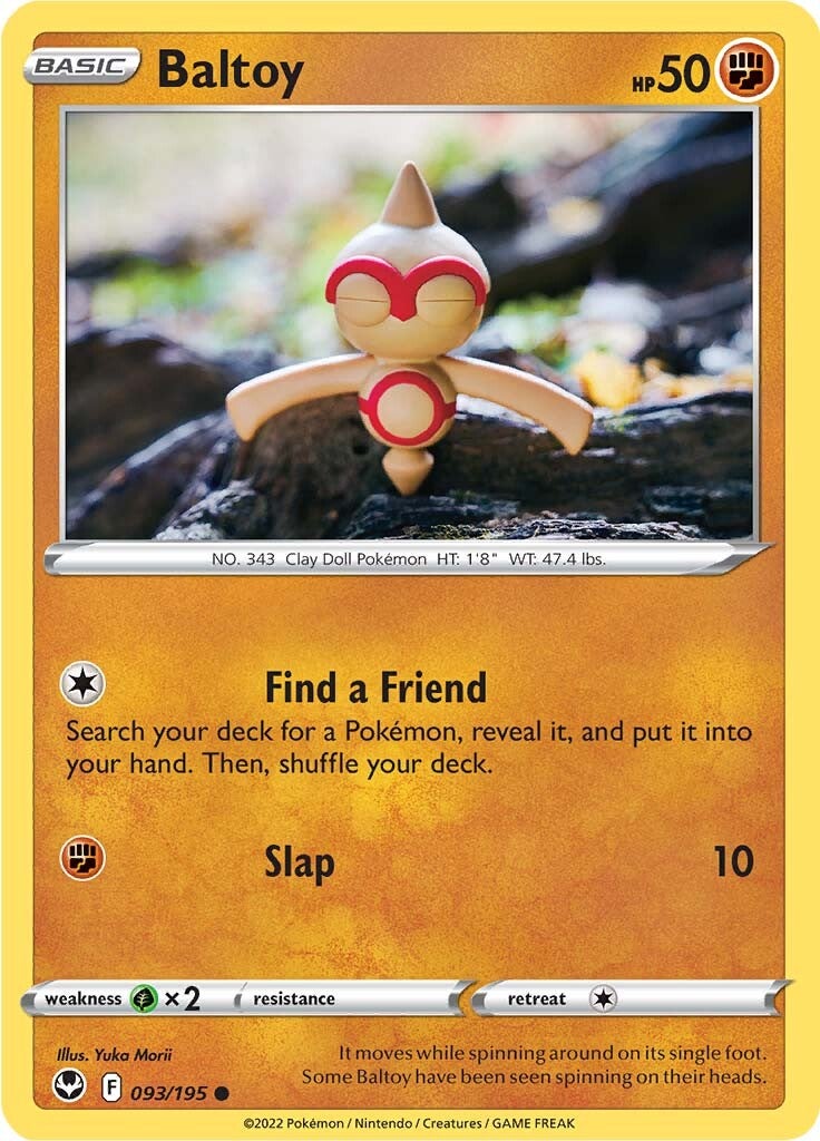 Baltoy (093/195) [Sword & Shield: Silver Tempest] - Trinity Hobby