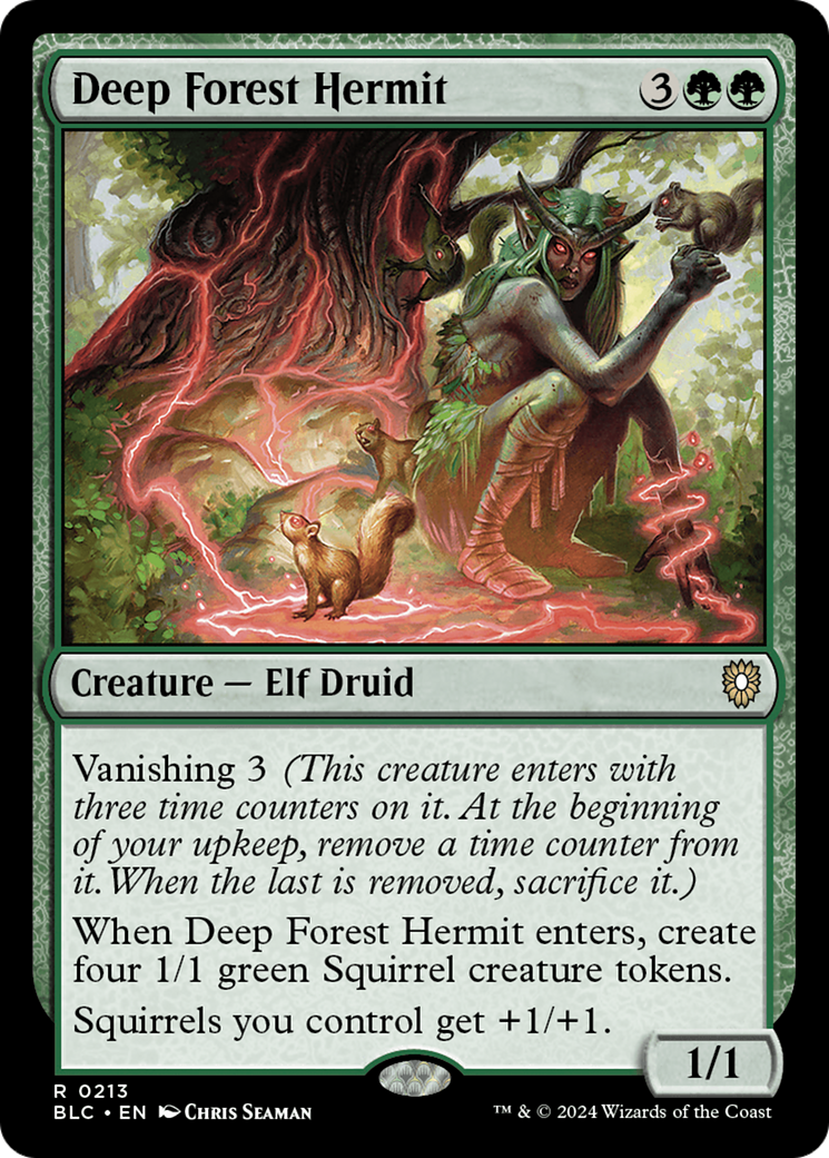 Deep Forest Hermit [Bloomburrow Commander] - Trinity Hobby