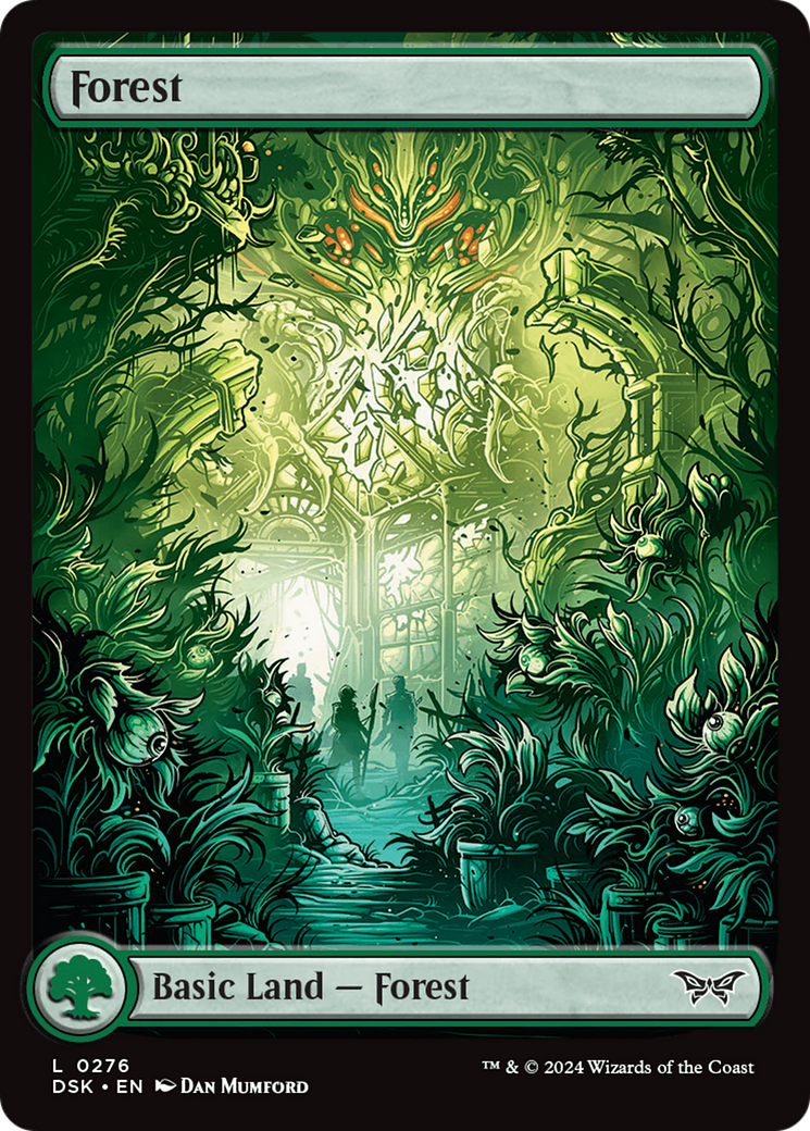 Forest (276) - Full Art [Duskmourn: House of Horror] - Trinity Hobby