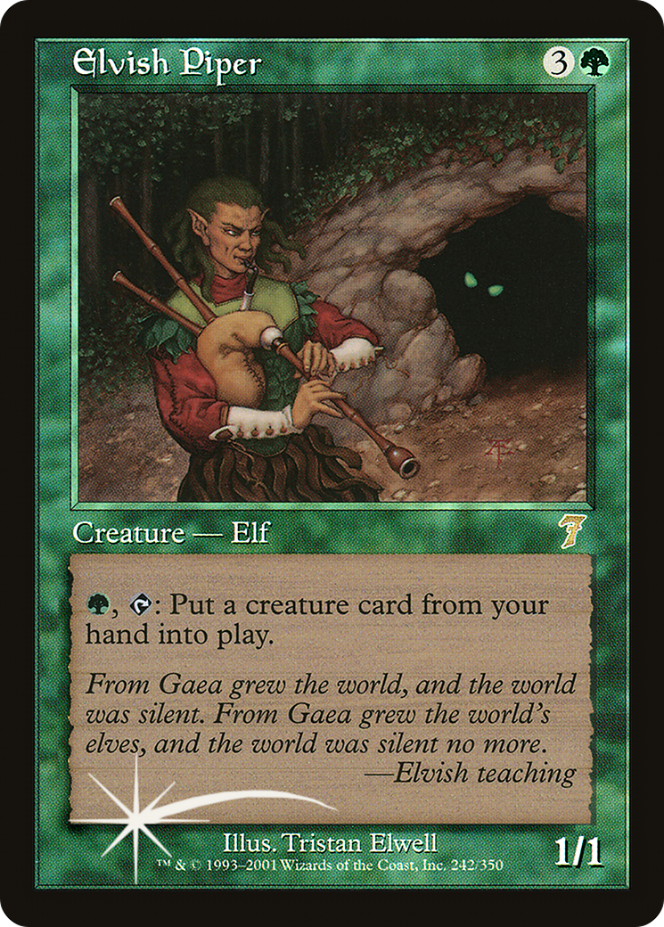 Elvish Piper [Seventh Edition] - Trinity Hobby
