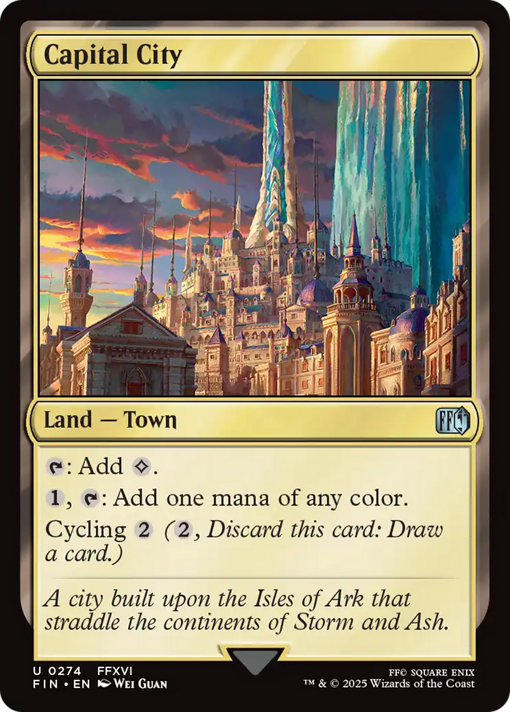 Capital City  [Foil]  (FIN-274) - [FINAL FANTASY] - Trinity Hobby
