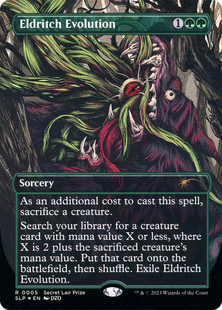 Eldritch Evolution (Borderless) [Secret Lair Showdown] - Trinity Hobby