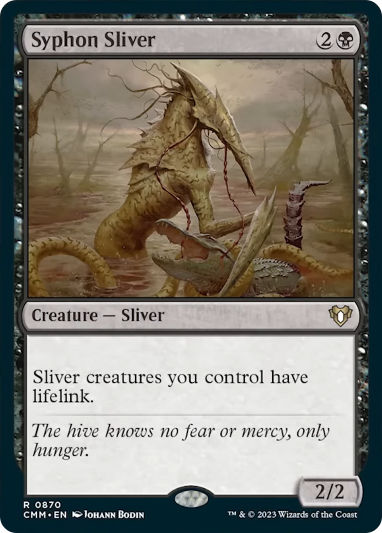 Syphon Sliver [Commander Masters] - Trinity Hobby