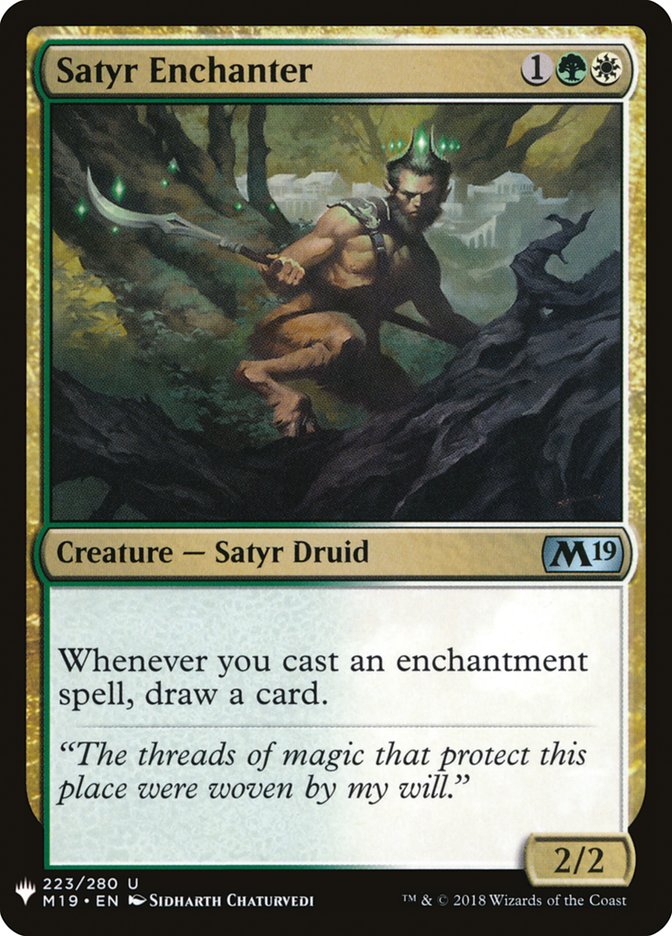 Satyr Enchanter [Mystery Booster] - Trinity Hobby