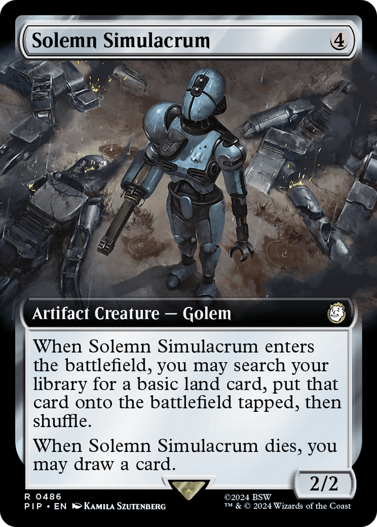 Solemn Simulacrum (Extended Art) [Fallout] - Trinity Hobby