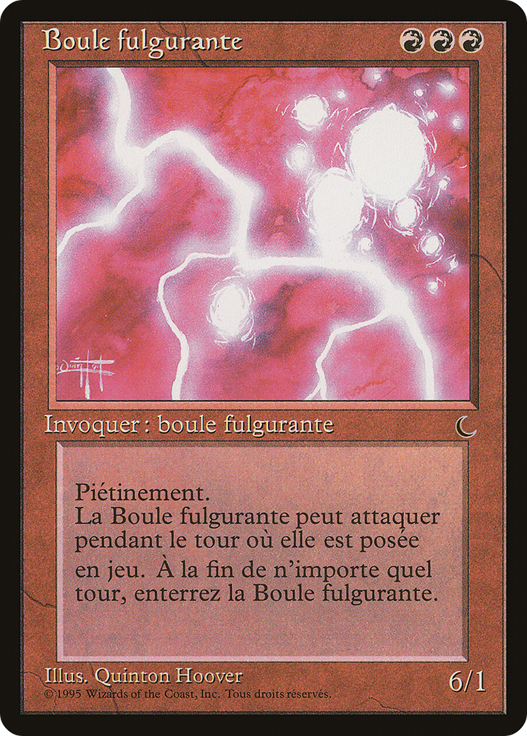 Ball Lightning (French) - "Boule fulgurante" [Renaissance] - Trinity Hobby