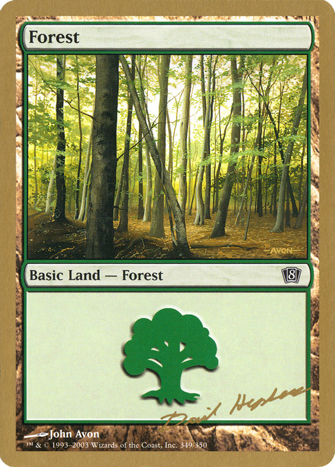 Forest (dh349) (Dave Humpherys) [World Championship Decks 2003] - Trinity Hobby