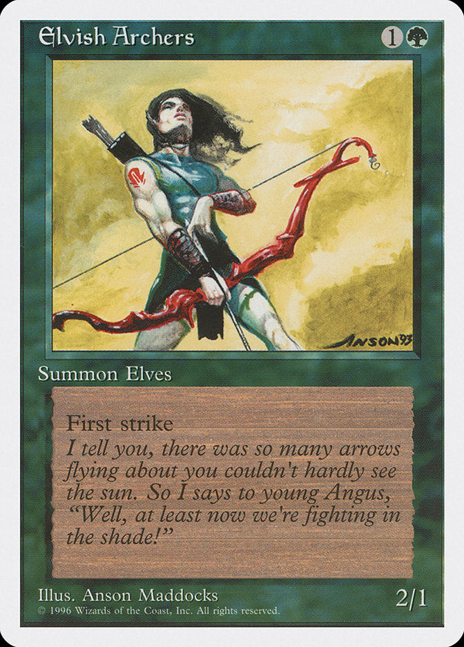 Elvish Archers [Introductory Two-Player Set] - Trinity Hobby