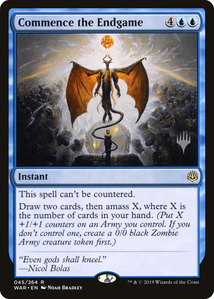 Commence the Endgame (Promo Pack) [War of the Spark Promos] - Trinity Hobby